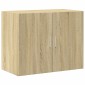 vidaXL Ντουλάπι Sonoma Δρυς 80x42,5x249 εκ. από Επεξεργασμένο Ξύλο