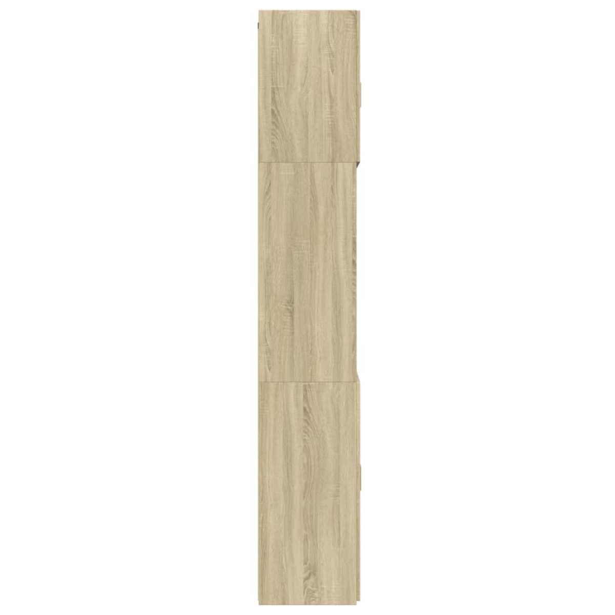 vidaXL Ντουλάπι Sonoma Δρυς 80x42,5x249 εκ. από Επεξεργασμένο Ξύλο