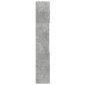 vidaXL Ντουλάπι Γκρι Σκυροδέματος 80x42,5x249 εκ. Επεξεργασμένο Ξύλο