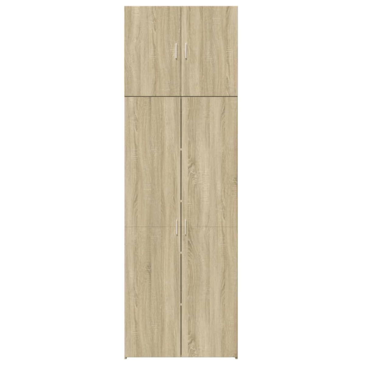 vidaXL Ντουλάπι Sonoma Δρυς 80x42,5x249 εκ. από Επεξεργασμένο Ξύλο