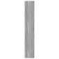 vidaXL Ντουλάπι Γκρι Sonoma 80x42,5x249 εκ. από Επεξεργασμένο Ξύλο