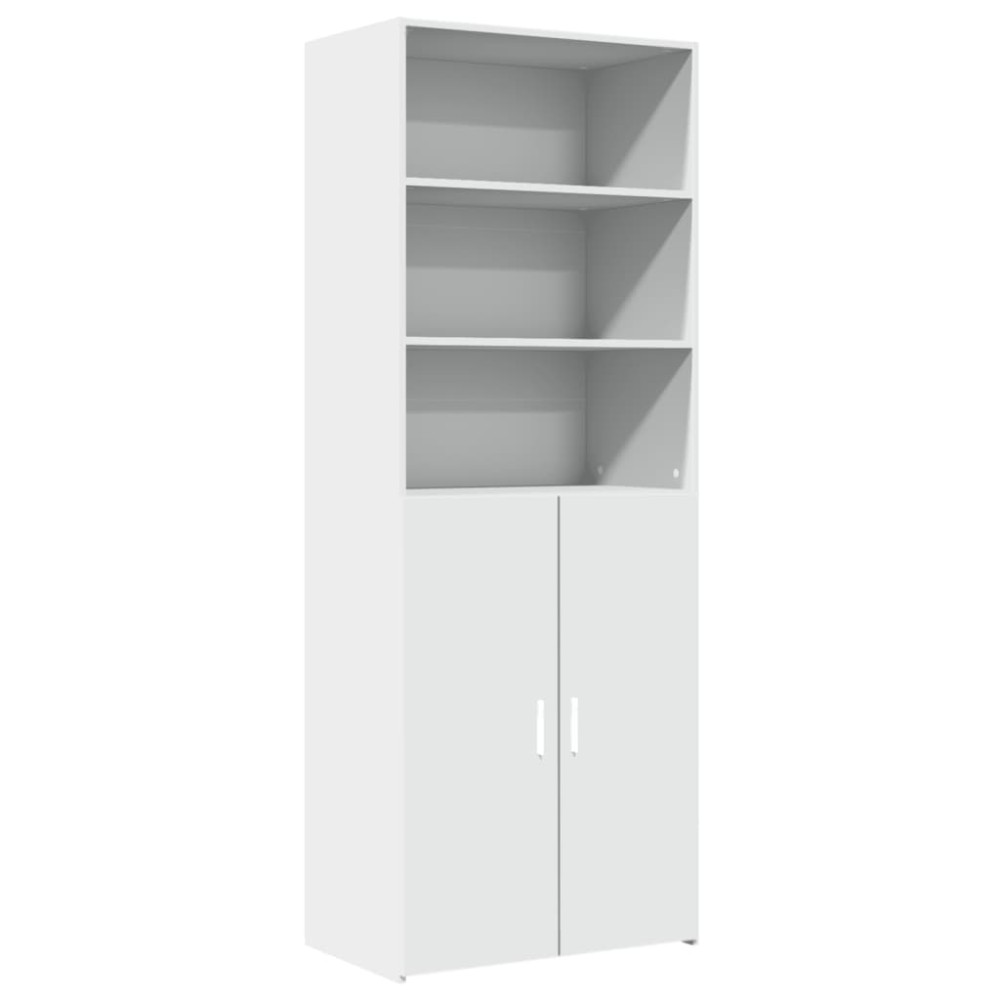 vidaXL Ντουλάπι Λευκό 70x42,5x185 εκ. Επεξεργασμένο Ξύλο