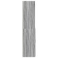 vidaXL Ντουλάπι Γκρι Sonoma 70x42,5x185 εκ. από Επεξεργασμένο Ξύλο