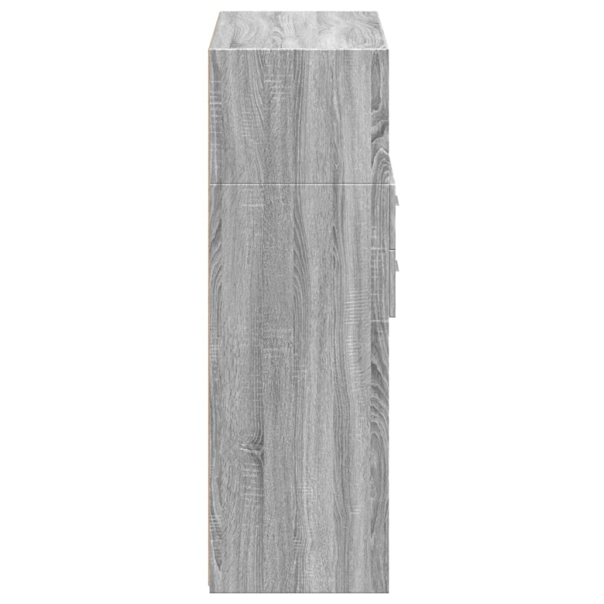 vidaXL Ντουλάπι Γκρι Sonoma 80x42,5x124 εκ. από Επεξεργασμένο Ξύλο