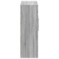 vidaXL Ντουλάπι Γκρι Sonoma 80x42,5x124 εκ. από Επεξεργασμένο Ξύλο