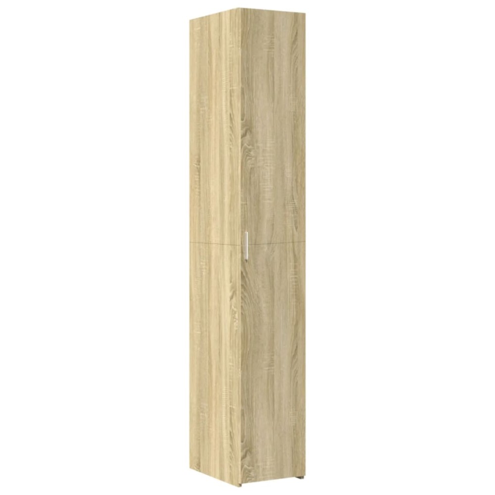vidaXL Ντουλάπι Sonoma Δρυς 30x42,5x185 εκ. από Επεξεργασμένο Ξύλο