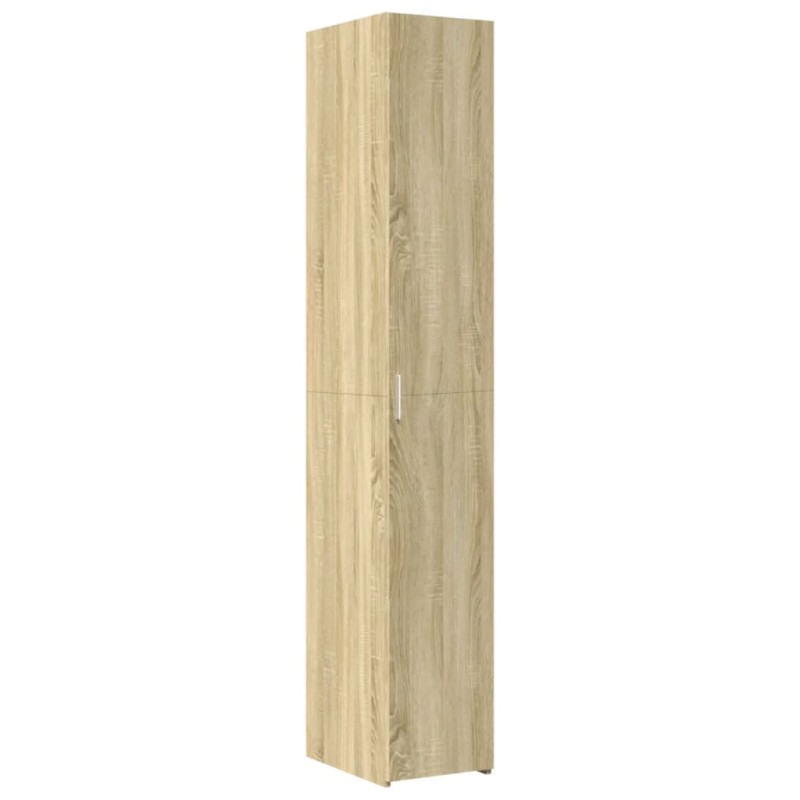 vidaXL Ντουλάπι Sonoma Δρυς 30x42,5x185 εκ. από Επεξεργασμένο Ξύλο