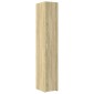 vidaXL Ντουλάπι Sonoma Δρυς 30x42,5x185 εκ. από Επεξεργασμένο Ξύλο