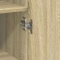 vidaXL Ντουλάπι Sonoma Δρυς 30x42,5x185 εκ. από Επεξεργασμένο Ξύλο