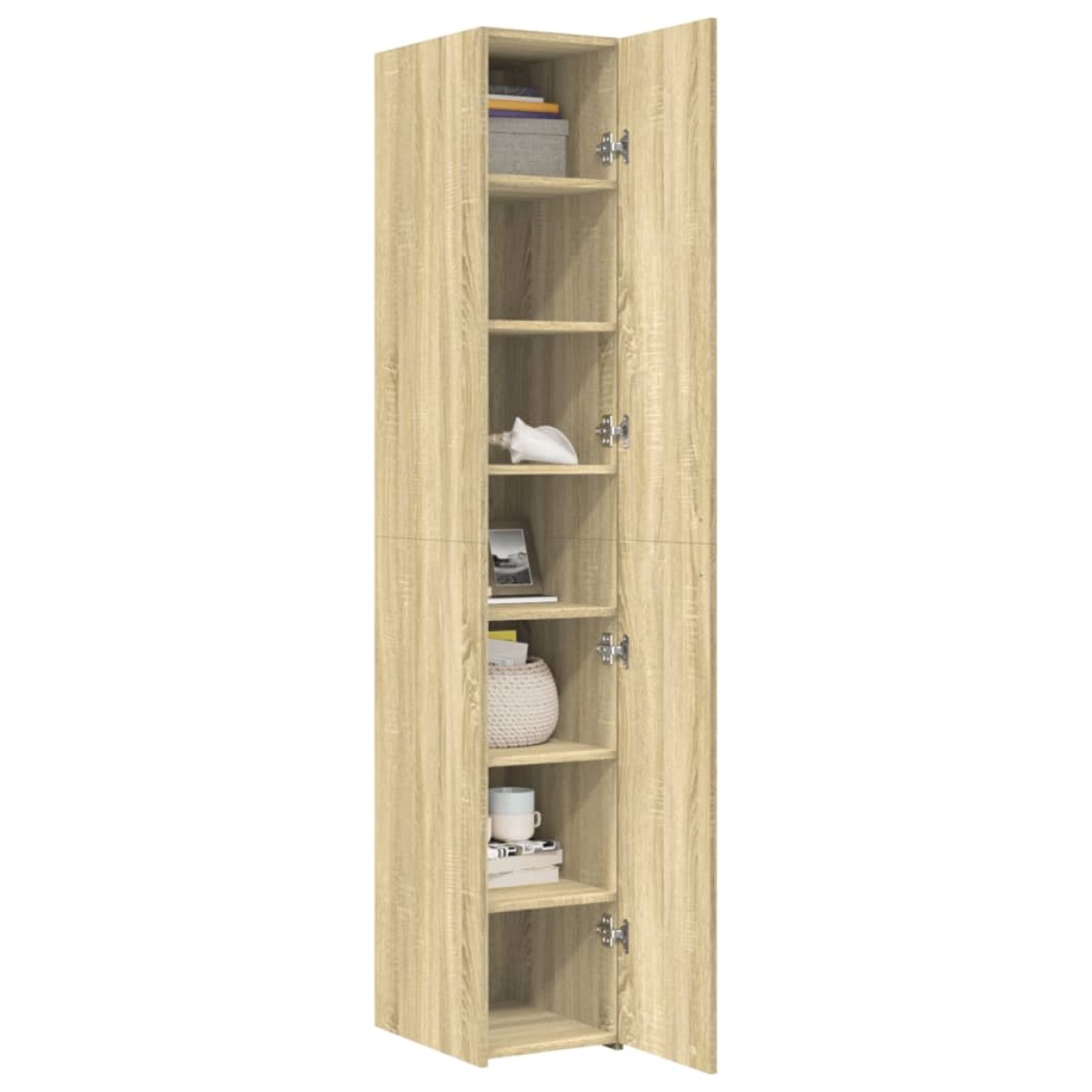 vidaXL Ντουλάπι Sonoma Δρυς 30x42,5x185 εκ. από Επεξεργασμένο Ξύλο