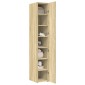 vidaXL Ντουλάπι Sonoma Δρυς 30x42,5x185 εκ. από Επεξεργασμένο Ξύλο