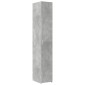 vidaXL Ντουλάπι Γκρι Σκυροδέματος 30x42,5x185 εκ. Επεξεργασμένο Ξύλο