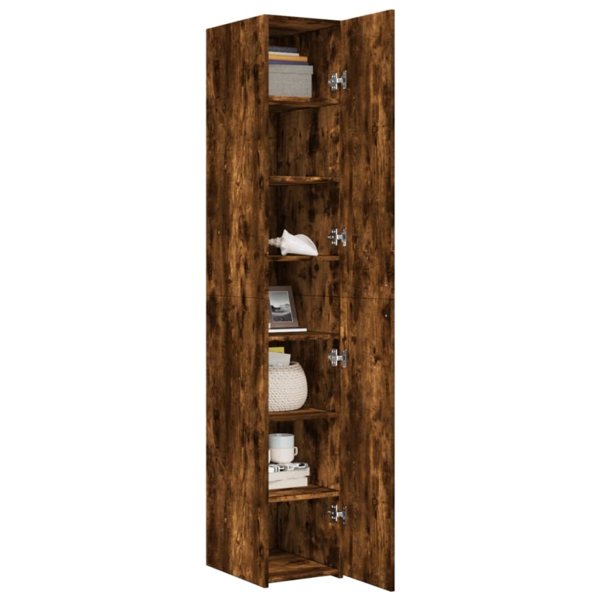 vidaXL Ντουλάπι Καπνιστή Δρυς 30x42,5x185 εκ. από Επεξεργασμένο Ξύλο