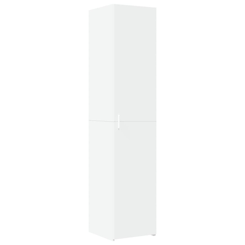 vidaXL Ντουλάπι Λευκό 40x42,5x185 εκ. από Επεξεργασμένο Ξύλο