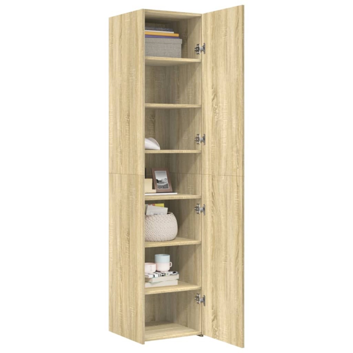 vidaXL Ντουλάπι Sonoma Δρυς 40x42,5x185 εκ. από Επεξεργασμένο Ξύλο