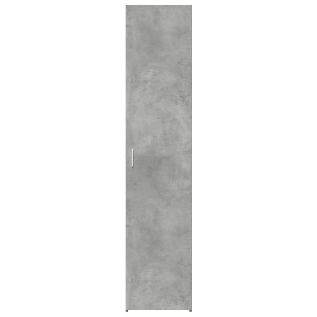 vidaXL Ντουλάπι Γκρι Σκυροδέματος 40x42,5x185 εκ. Επεξεργασμένο Ξύλο