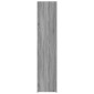 vidaXL Ντουλάπι Γκρι Sonoma 40x42,5x185 εκ. από Επεξεργασμένο Ξύλο