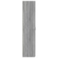 vidaXL Ντουλάπι Γκρι Sonoma 40x42,5x185 εκ. από Επεξεργασμένο Ξύλο