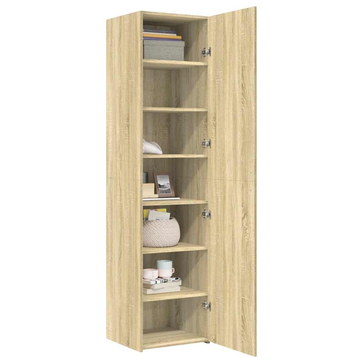 vidaXL Ντουλάπι Sonoma Δρυς 45x42,5x185 εκ. από Επεξεργασμένο Ξύλο