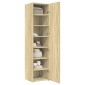 vidaXL Ντουλάπι Sonoma Δρυς 45x42,5x185 εκ. από Επεξεργασμένο Ξύλο