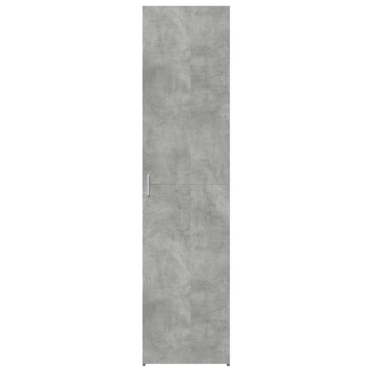 vidaXL Ντουλάπι Γκρι Σκυροδέματος 45x42,5x185 εκ. Επεξεργασμένο Ξύλο