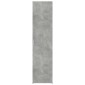 vidaXL Ντουλάπι Γκρι Σκυροδέματος 45x42,5x185 εκ. Επεξεργασμένο Ξύλο