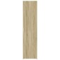 vidaXL Ντουλάπι Sonoma Δρυς 50x42,5x185 εκ. από Επεξεργασμένο Ξύλο