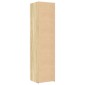 vidaXL Ντουλάπι Sonoma Δρυς 50x42,5x185 εκ. από Επεξεργασμένο Ξύλο
