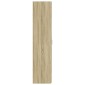 vidaXL Ντουλάπι Sonoma Δρυς 50x42,5x185 εκ. από Επεξεργασμένο Ξύλο