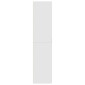 vidaXL Ντουλάπι Λευκό 70x42,5x185 εκ. Επεξεργασμένο Ξύλο