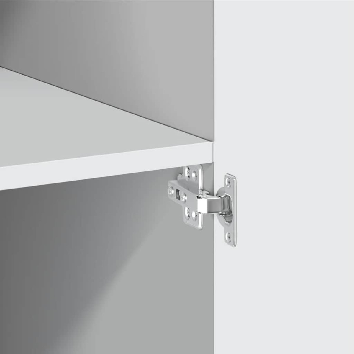 vidaXL Ντουλάπι Λευκό 70x42,5x185 εκ. Επεξεργασμένο Ξύλο