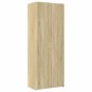 vidaXL Ντουλάπι Sonoma Δρυς 70x42,5x185 εκ. από Επεξεργασμένο Ξύλο