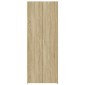 vidaXL Ντουλάπι Sonoma Δρυς 70x42,5x185 εκ. από Επεξεργασμένο Ξύλο