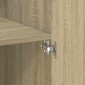 vidaXL Ντουλάπι Sonoma Δρυς 70x42,5x185 εκ. από Επεξεργασμένο Ξύλο