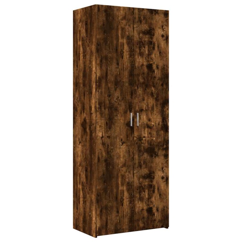 vidaXL Ντουλάπα Καπνιστή Δρυς 70x42,5x185 εκ. από Επεξεργασμένο Ξύλο