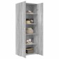 vidaXL Ντουλάπι Γκρι Sonoma 70x42,5x185 εκ. από Επεξεργασμένο Ξύλο