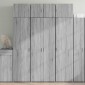 vidaXL Ντουλάπι Γκρι Sonoma 70x42,5x185 εκ. από Επεξεργασμένο Ξύλο