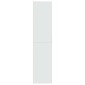 vidaXL Ντουλάπι Λευκό 70x42,5x185 εκ. Επεξεργασμένο Ξύλο