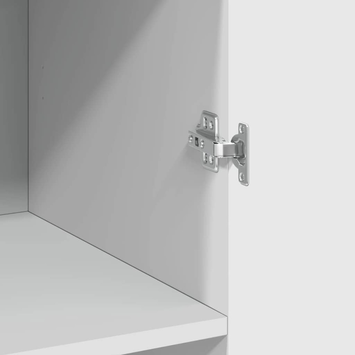 vidaXL Ντουλάπι Λευκό 70x42,5x185 εκ. Επεξεργασμένο Ξύλο