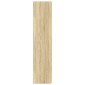 vidaXL Ντουλάπι Sonoma Δρυς 80x42,5x185 εκ. από Επεξεργασμένο Ξύλο