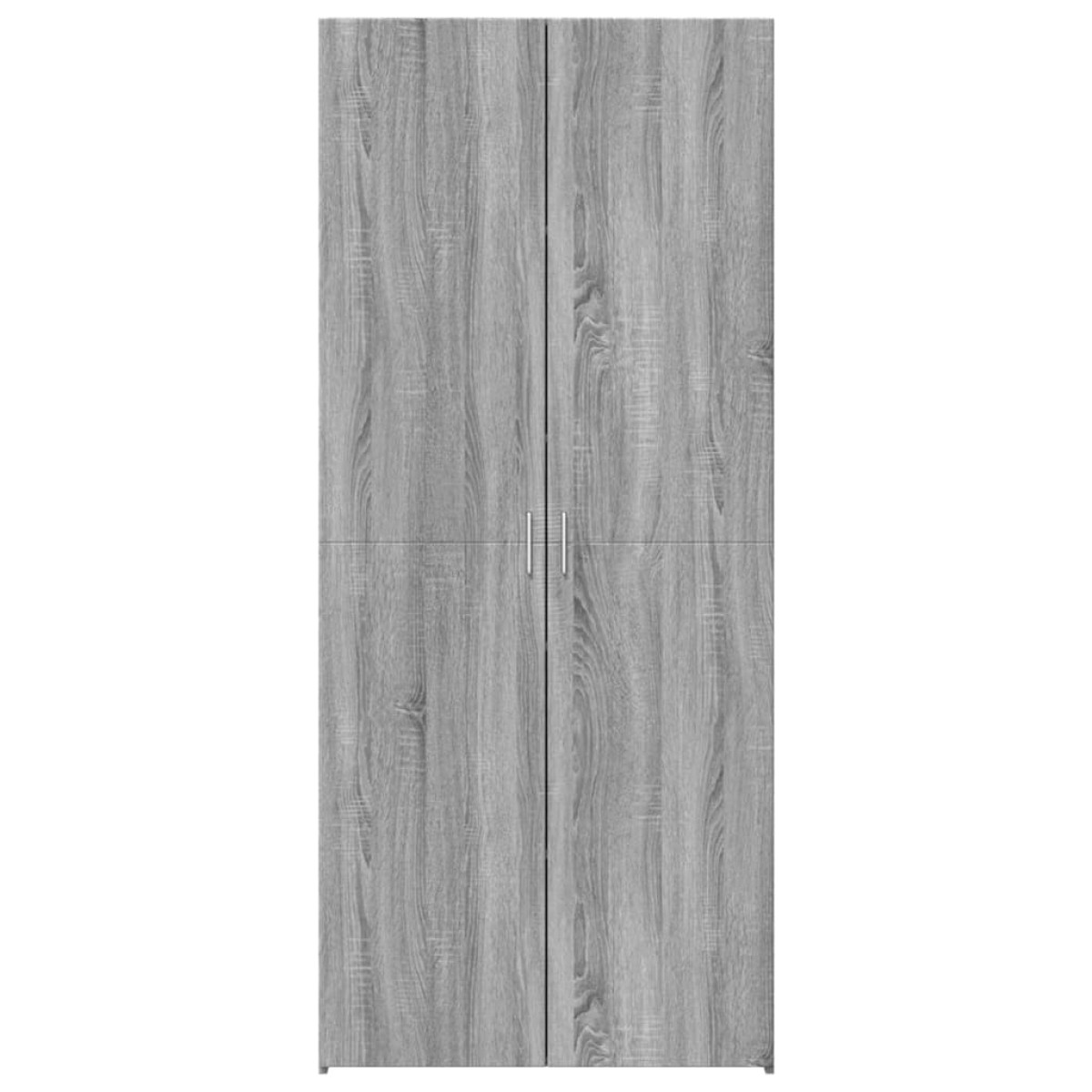 vidaXL Ντουλάπι Γκρι Sonoma 80x42,5x185 εκ. από Επεξεργασμένο Ξύλο