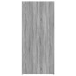 vidaXL Ντουλάπι Γκρι Sonoma 80x42,5x185 εκ. από Επεξεργασμένο Ξύλο