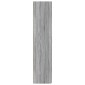 vidaXL Ντουλάπι Γκρι Sonoma 80x42,5x185 εκ. από Επεξεργασμένο Ξύλο
