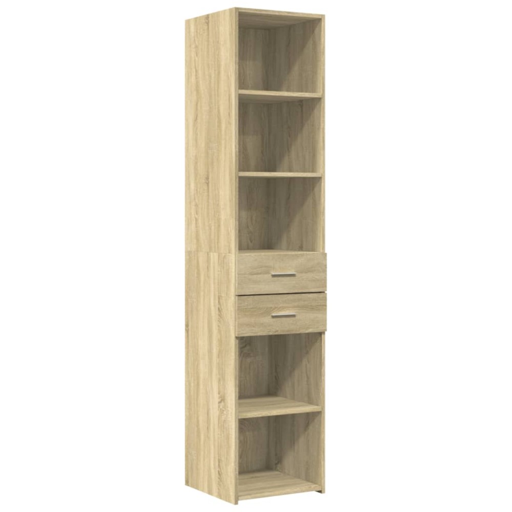 vidaXL Ντουλάπι Sonoma Δρυς 40x42,5x185 εκ. από Επεξεργασμένο Ξύλο