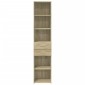 vidaXL Ντουλάπι Sonoma Δρυς 40x42,5x185 εκ. από Επεξεργασμένο Ξύλο