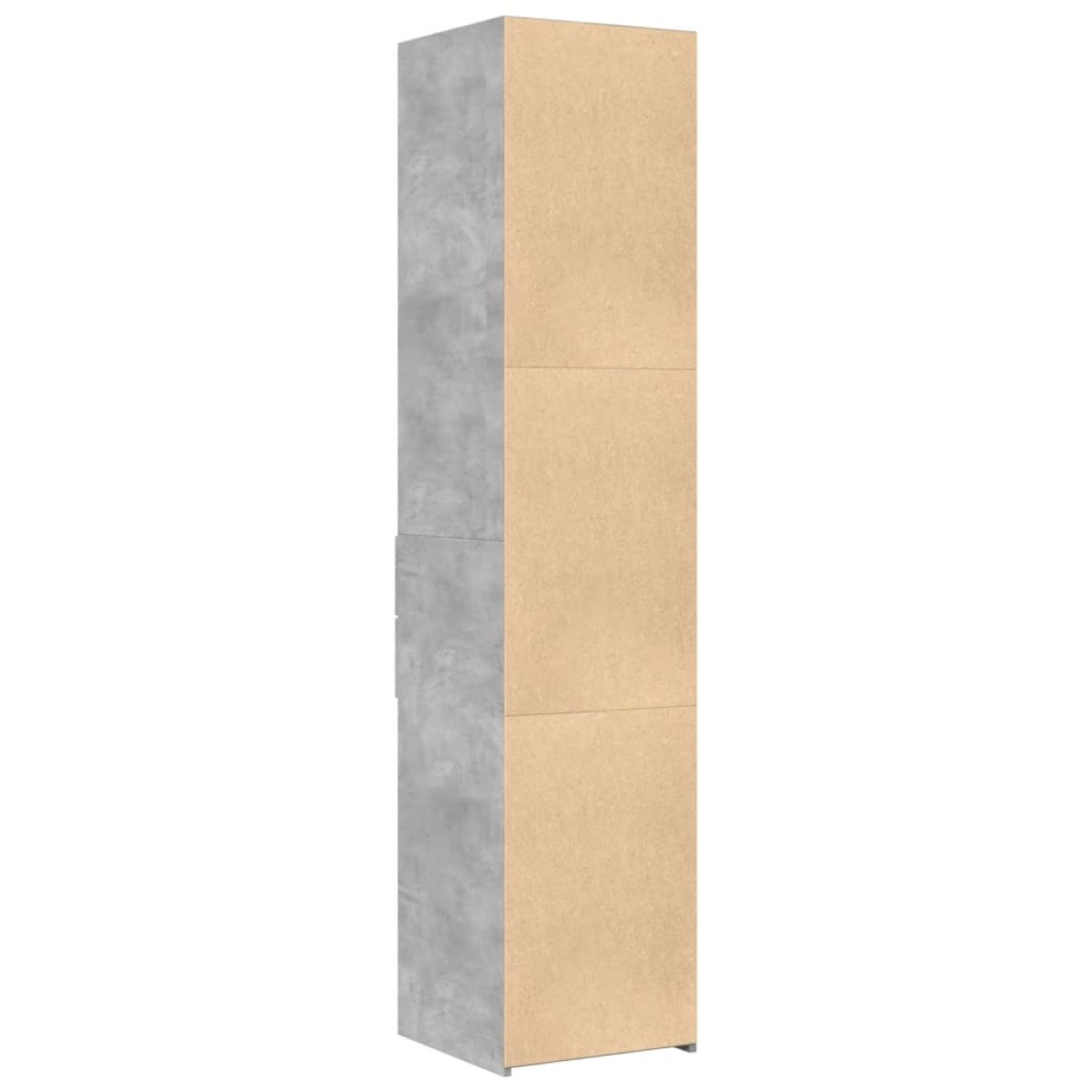 vidaXL Ντουλάπι Γκρι Σκυροδέματος 40x42,5x185 εκ. Επεξεργασμένο Ξύλο