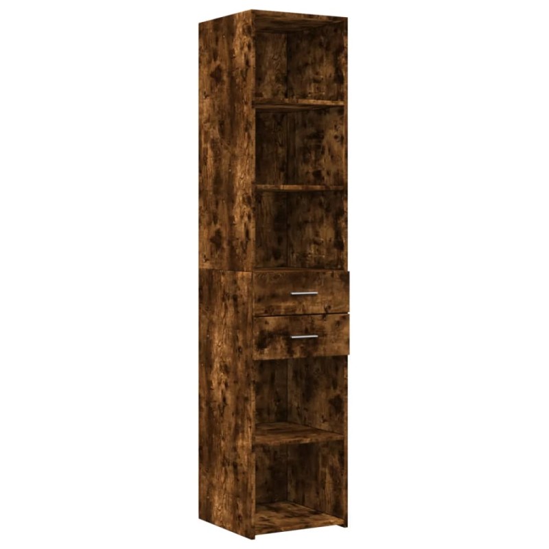 vidaXL Ντουλάπι Καπνιστή Δρυς 40x42,5x185 εκ. από Επεξεργασμένο Ξύλο