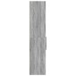 vidaXL Ντουλάπι Γκρι Sonoma 40x42,5x185 εκ. από Επεξεργασμένο Ξύλο