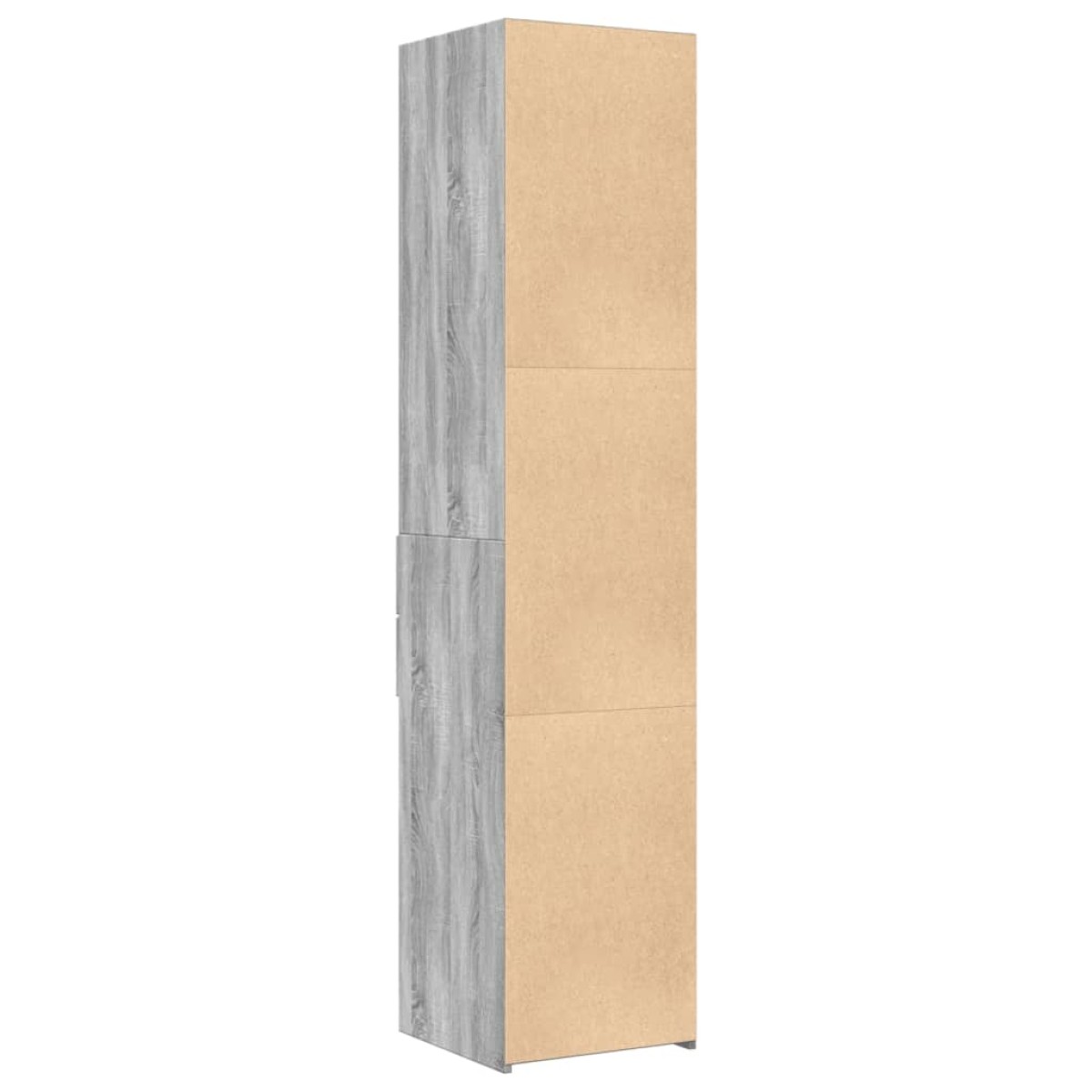 vidaXL Ντουλάπι Γκρι Sonoma 40x42,5x185 εκ. από Επεξεργασμένο Ξύλο