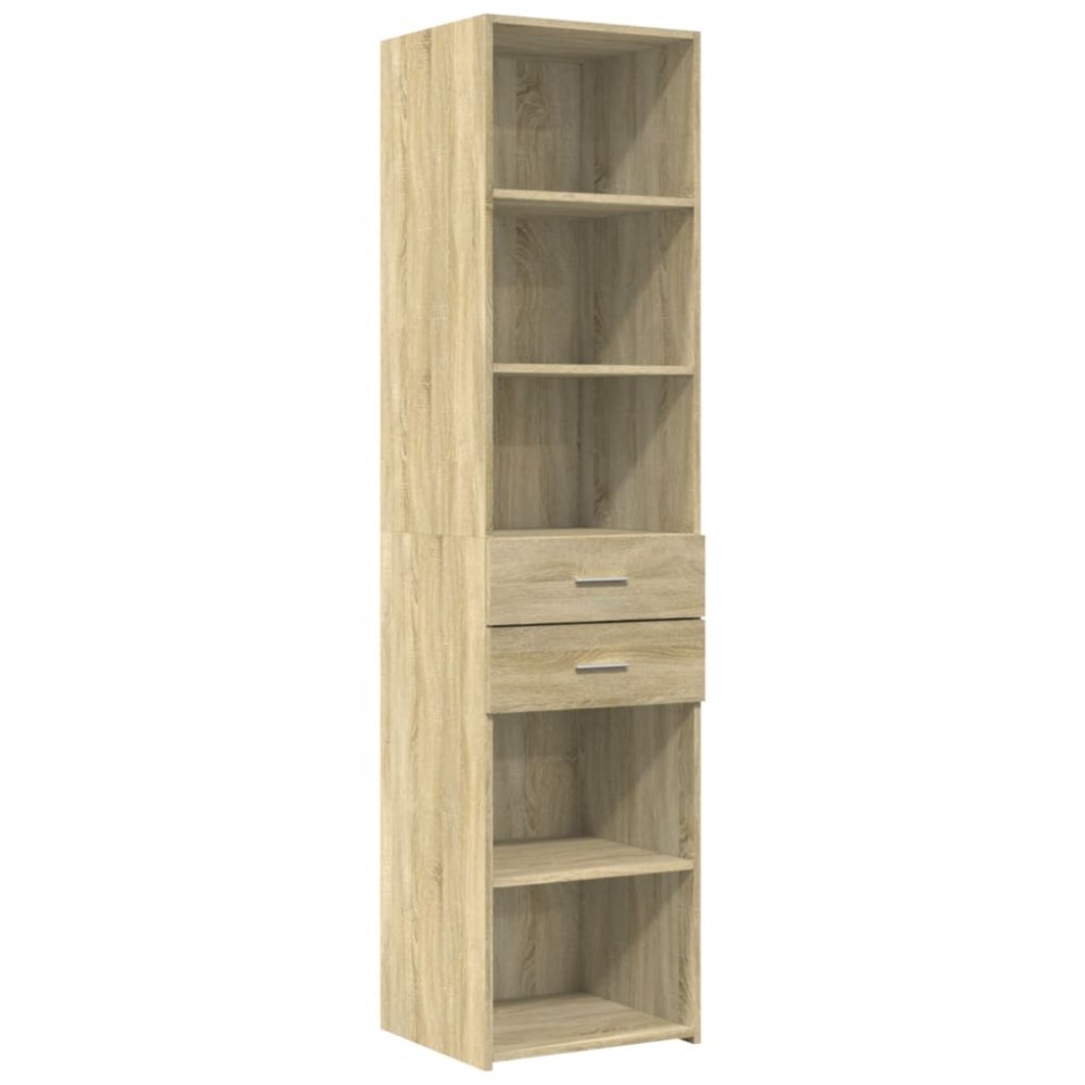 vidaXL Ντουλάπι Sonoma Δρυς 45x42,5x185 εκ. από Επεξεργασμένο Ξύλο